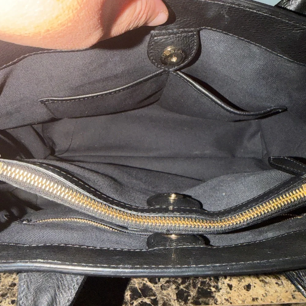 Black Burberry satchel